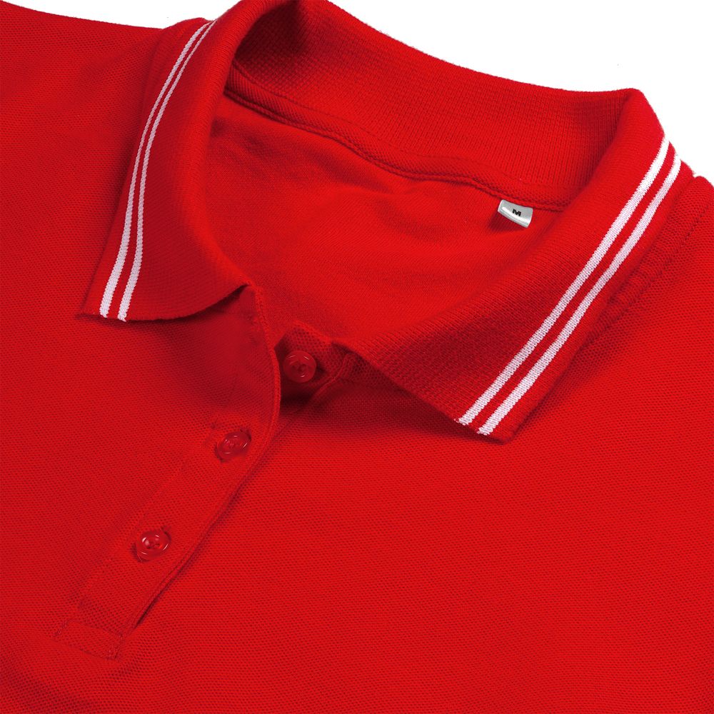 Рубашка поло женская Virma Stripes Lady, красная в России