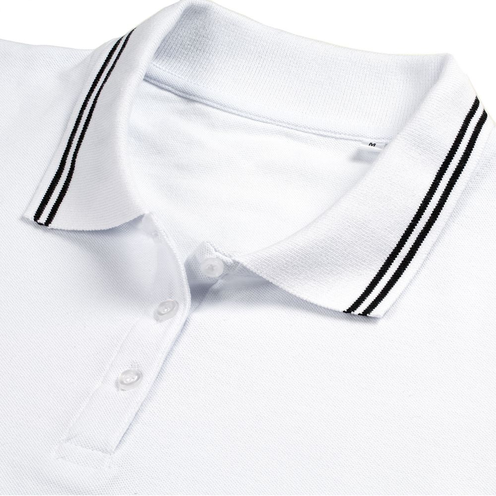 Рубашка поло женская Virma Stripes Lady, белая в России