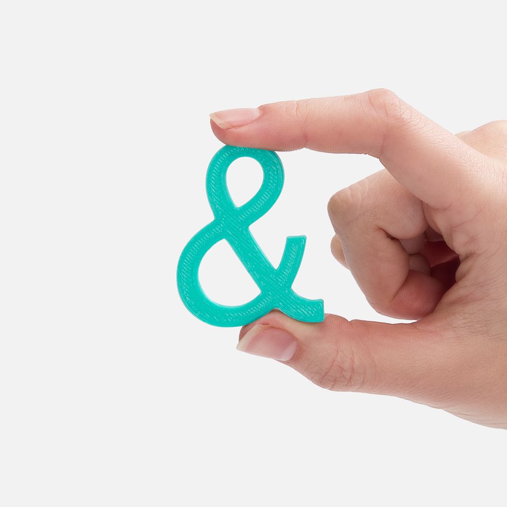 Подвеска Symbol, 3D-печать на заказ, амперсанд в России