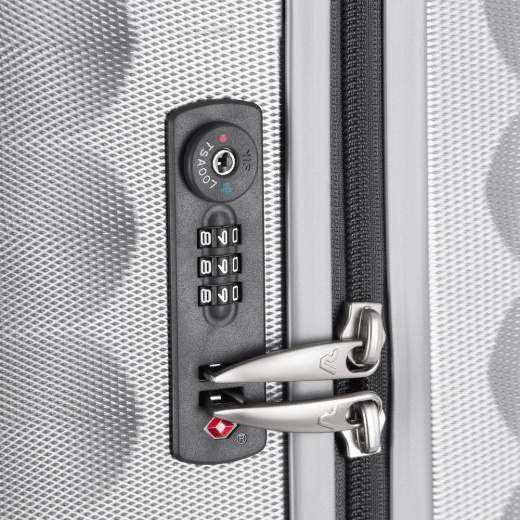 Чемодан Uno Zip Special M, серый в России